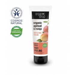 Organic Shop - Delikatny enzymatyczny peeling do twarzy - Morela i mango